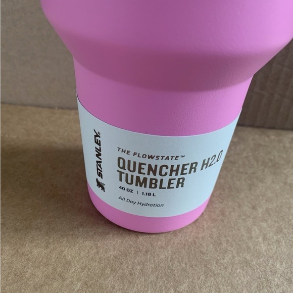 Stanley Pink Travel Mug with Straw - Picture 3 of 3